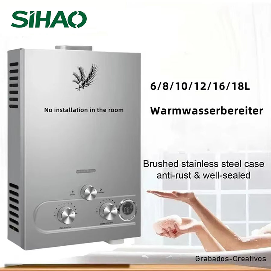LPG Gas Water Heater 6L 8L 10L - đánh giá và giá Home Cooking Gas